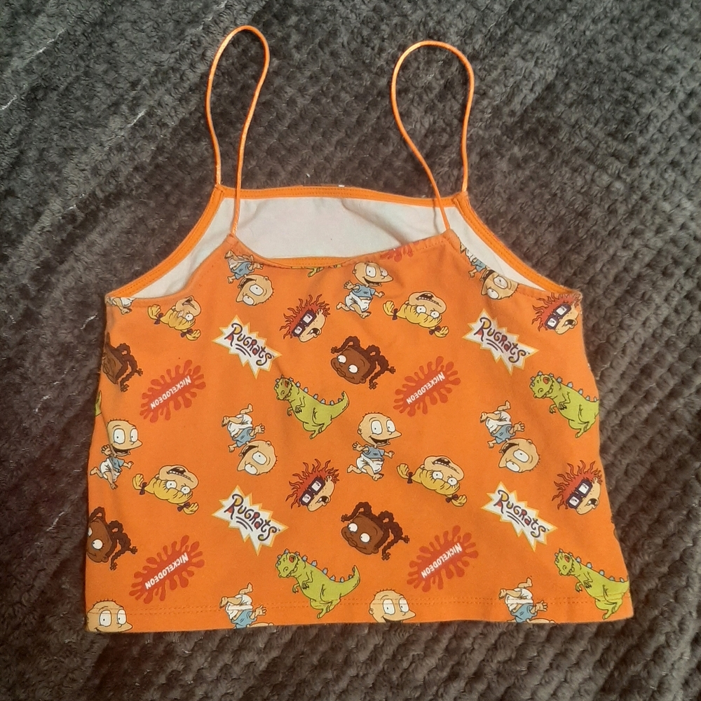 Nickelodeon Rugrats Spaghetti Crop Top - Picture 2 of 5